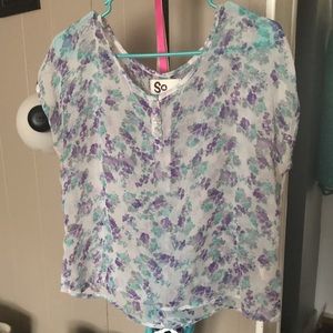 Sheer shirt DONATING SOON